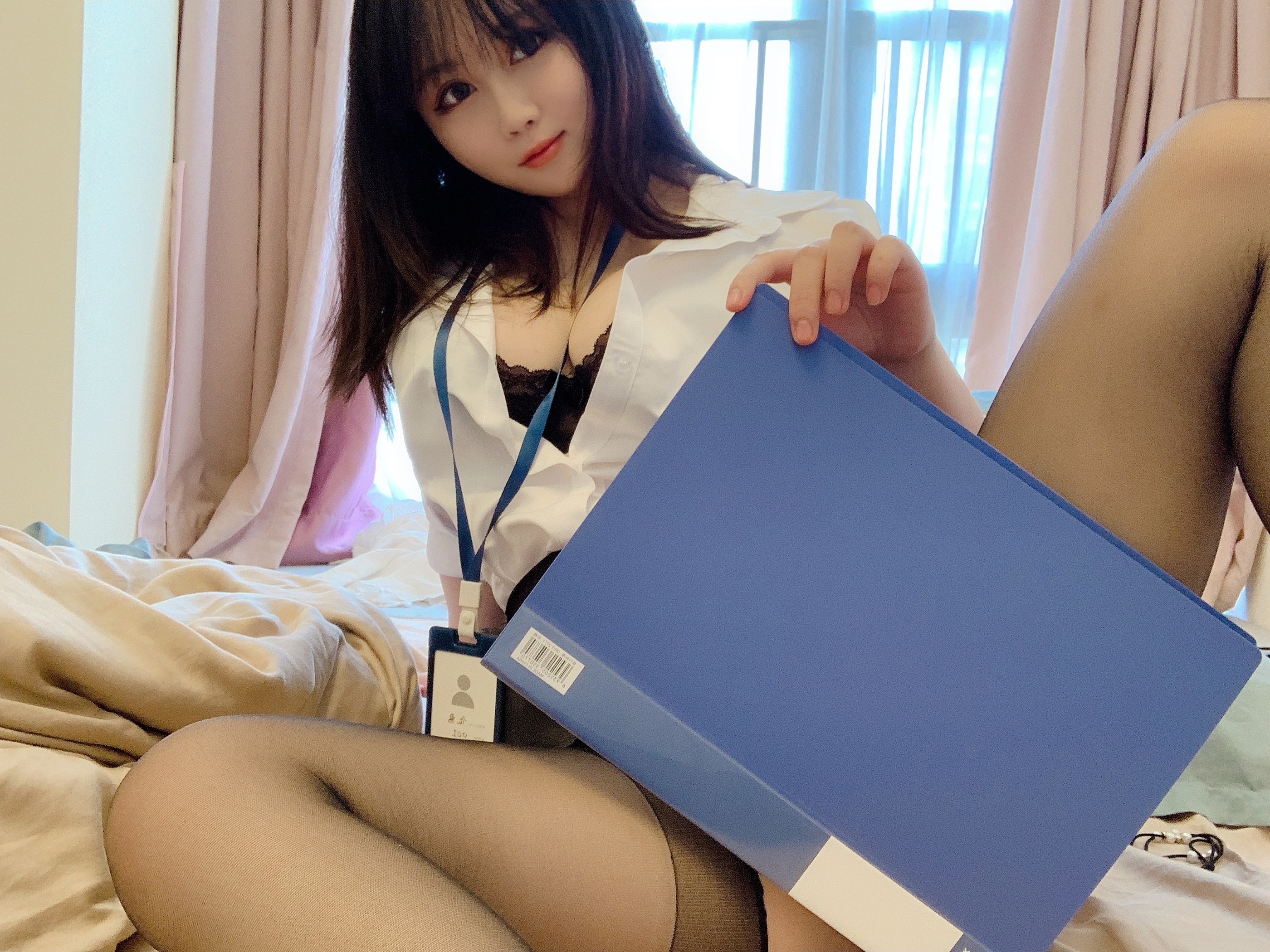 图片[1]-是依酱吖 – NO.005 黑丝制服 [29P]-XikXak